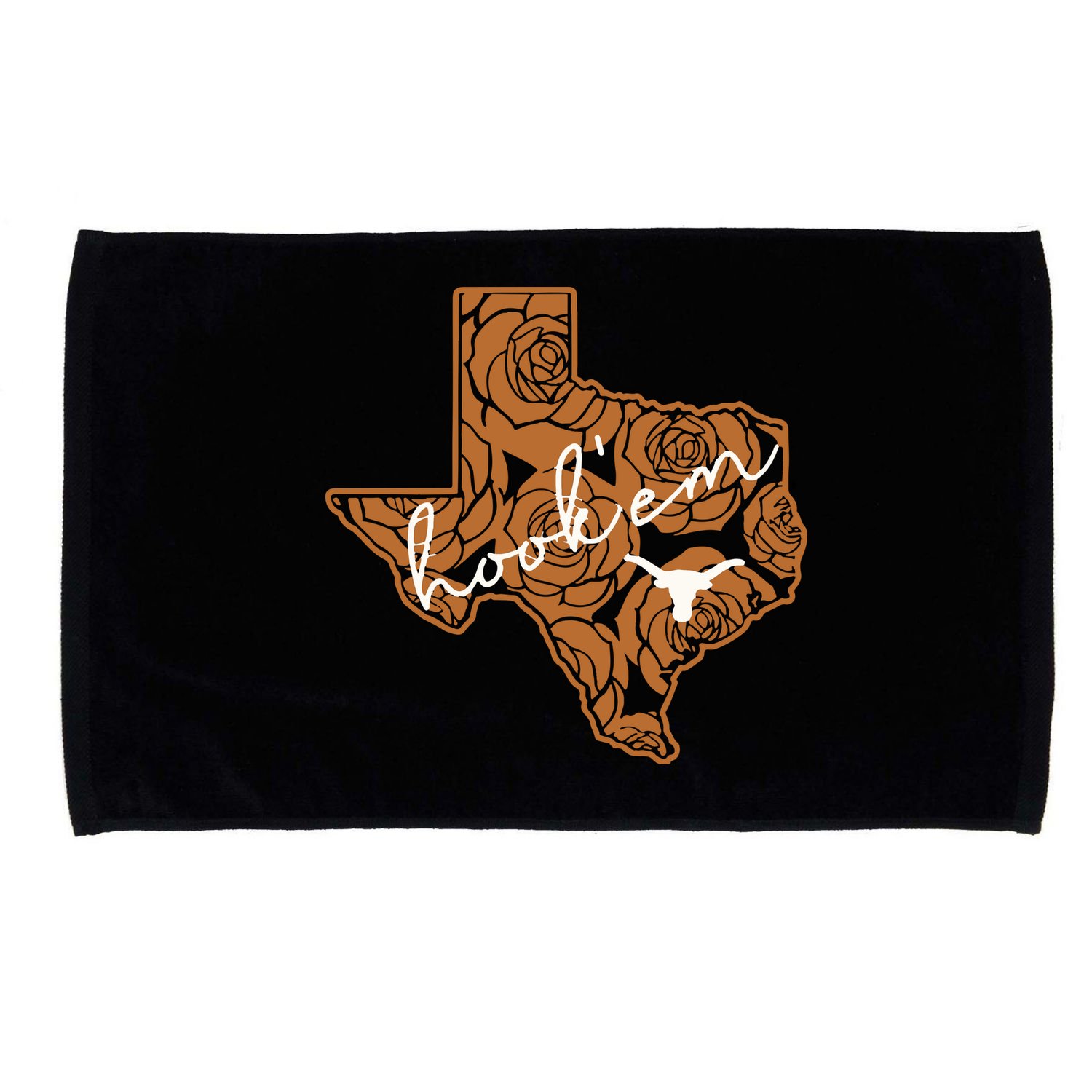 Hook Em Microfiber Hand Towel