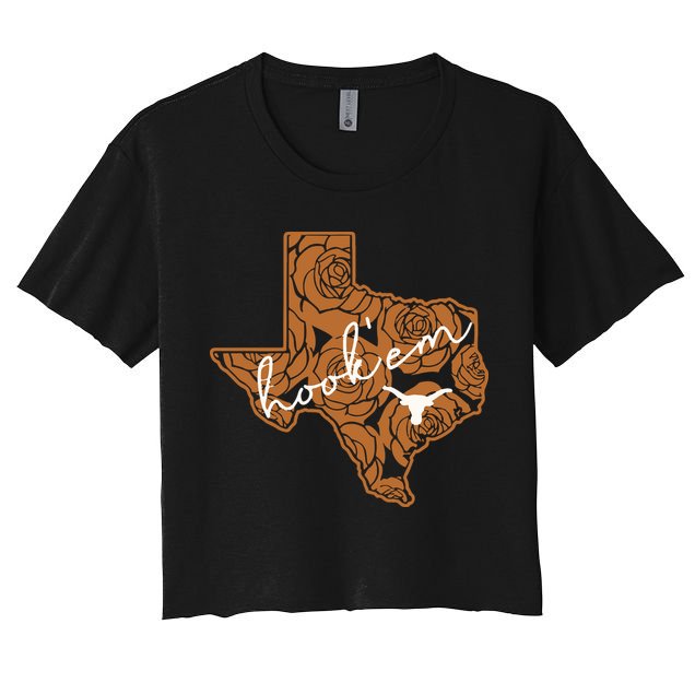 Hook Em Crop Top