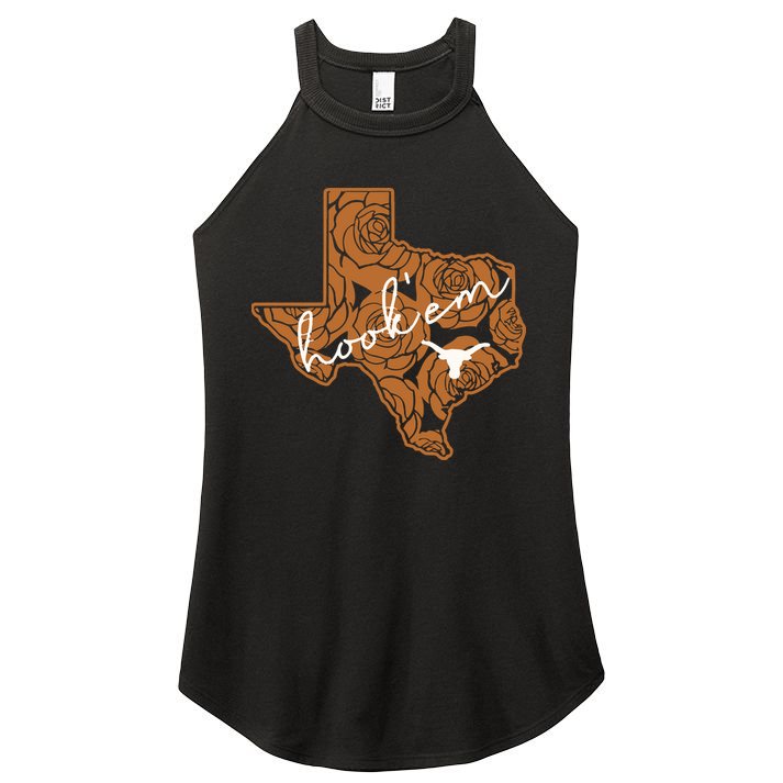 Hook Em Women's Perfect Tri Rocker Tank