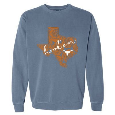 Hook Em Garment-Dyed Sweatshirt