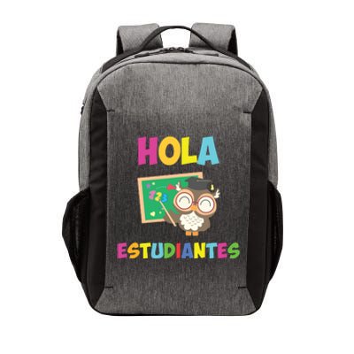 Hola Estudiantes Hello Class Funny Spanish Teacher Vector Backpack