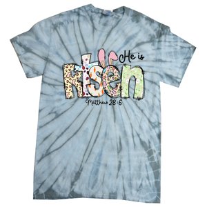 Happy Easter He Is Risen Jesus Christian Tie-Dye T-Shirt