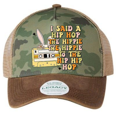 Happy Easter I Said A Hip Hop The Hippie Legacy Tie Dye Trucker Hat