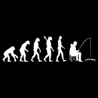 Human Evolution Ice Fishing Cooling Performance Crew T-Shirt
