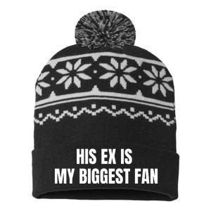 His Ex Is My Biggest Fan USA-Made Snowflake Beanie