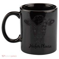 Heifer Please Funny Cow 11oz C Handle Ceramic Mug