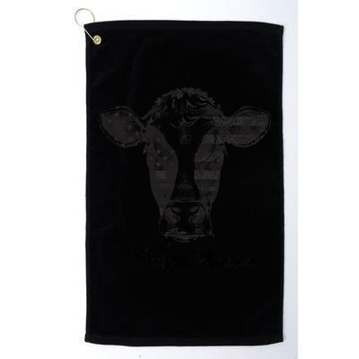 Heifer Please Funny Cow Platinum Collection Golf Towel