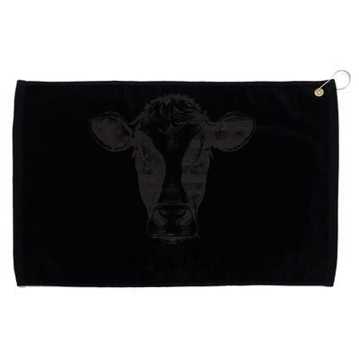 Heifer Please Funny Cow Grommeted Golf Towel