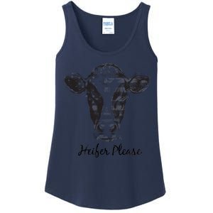 Heifer Please Funny Cow Ladies Essential Tank