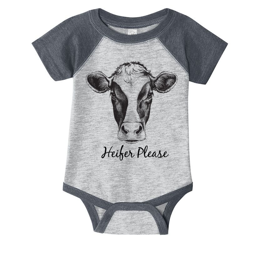Heifer Please Funny Cow Infant Baby Jersey Bodysuit