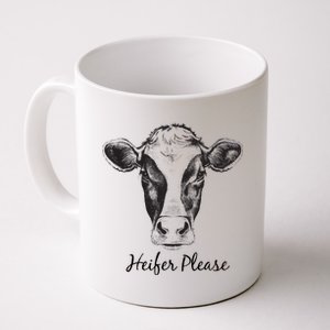 Heifer Please Funny Cow Coffee Mug