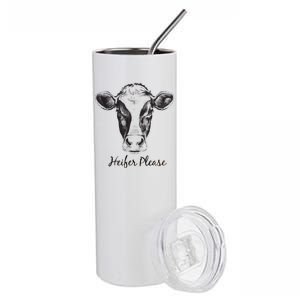 Heifer Please Funny Cow Stainless Steel Tumbler