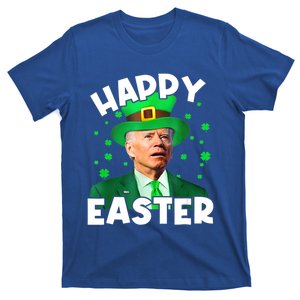 Happy Easter Joe Biden St Patricks Day Leprechaun Confused Funny Gift T-Shirt