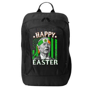 Happy Easter Joe Biden St Patricks Day Leprechaun Confused Cute Gift City Backpack