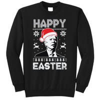 Happy Easter Joe Biden Funny Confused Joe Biden Ugly Christmas Sweatshirt