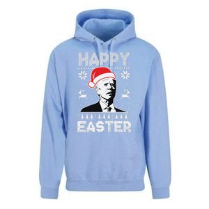 Happy Easter Joe Biden Funny Confused Joe Biden Ugly Christmas Unisex Surf Hoodie