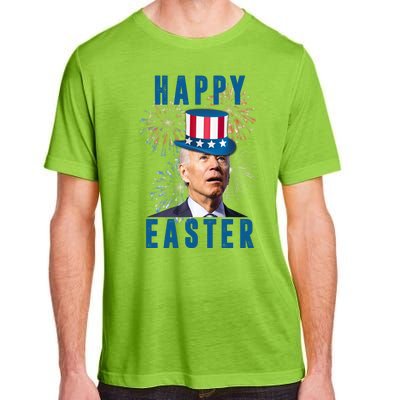 Happy Easter Joe Biden Funny 4th Of July Adult ChromaSoft Performance T-Shirt