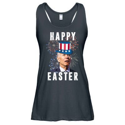 Happy Easter Joe Biden Funny 4th Of July Ladies Essential Flowy Tank