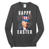 Happy Easter Joe Biden Funny 4th Of July Tall Long Sleeve T-Shirt