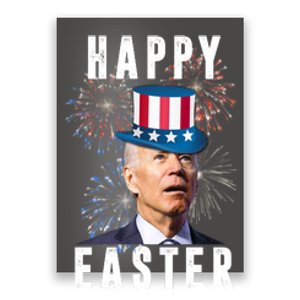 Happy Easter Joe Biden Funny 4th Of July Poster