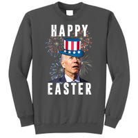 Happy Easter Joe Biden Funny 4th Of July Tall Sweatshirt