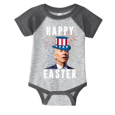 Happy Easter Joe Biden Funny 4th Of July Infant Baby Jersey Bodysuit