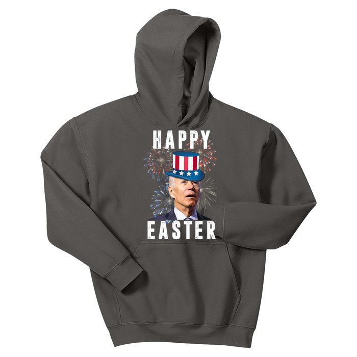 Happy Easter Joe Biden Funny 4th Of July Kids Hoodie