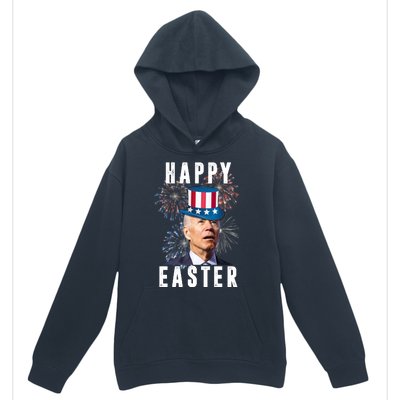 Happy Easter Joe Biden Funny 4th Of July Urban Pullover Hoodie