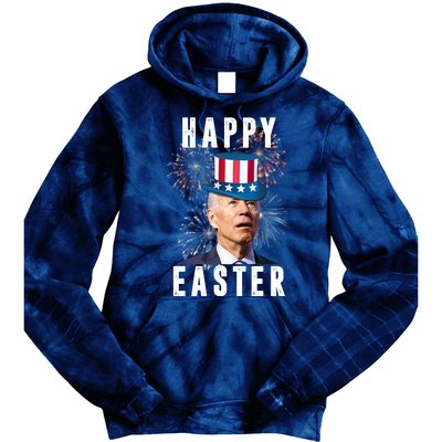 Happy Easter Joe Biden Funny 4th Of July Tie Dye Hoodie