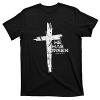 Happy Easter Jesus He Has Risen Religious Christian T-Shirt