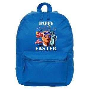 Happy Easter Joe Biden 4th Of July Memorial Independence Day Great Gift 16 in Basic Backpack