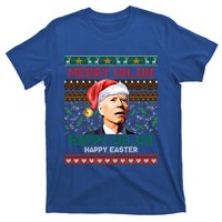 Happy Easter Joe Biden Merry Uh Uh Ugly Christmas Gift T-Shirt