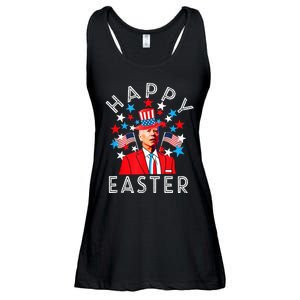 Happy Easter Joe Biden 4th of July Memorial Independence Day Ladies Essential Flowy Tank