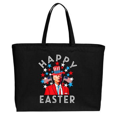 Happy Easter Joe Biden 4th of July Memorial Independence Day Cotton Canvas Jumbo Tote