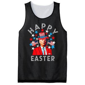 Happy Easter Joe Biden 4th of July Memorial Independence Mesh Reversible Basketball Jersey Tank