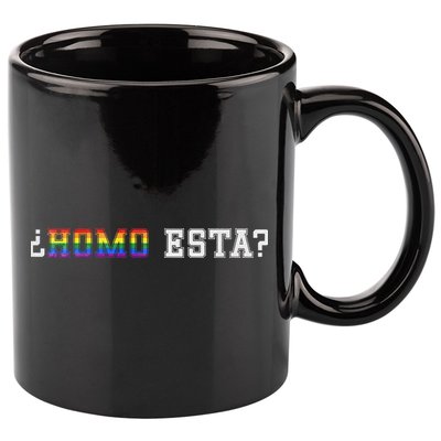 Homo Esta LGBT 11oz C Handle Ceramic Mug