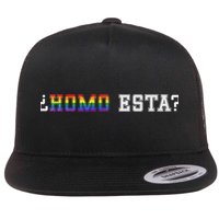 Homo Esta LGBT Flat Bill Trucker Hat