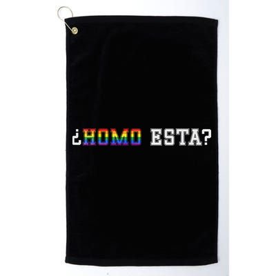 Homo Esta LGBT Golf Towel
