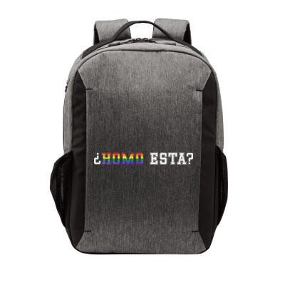 Homo Esta LGBT Vector Backpack