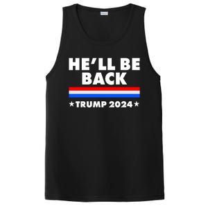 He'll Be Back Trump 2024 PosiCharge Competitor Tank