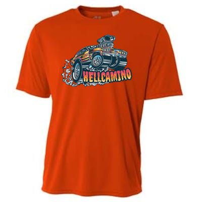 Hellcamino Car Cooling Performance Crew T-Shirt