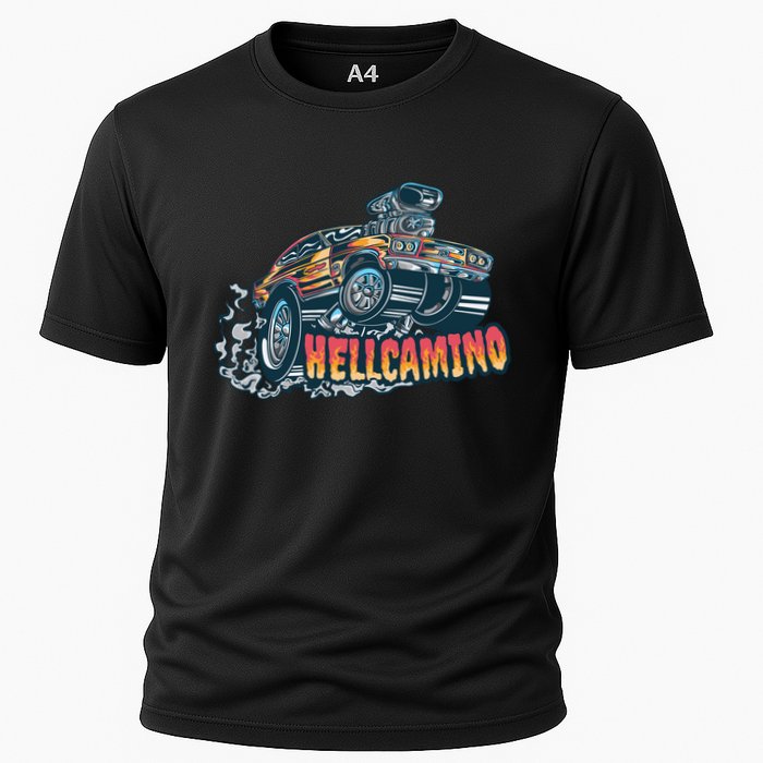 Hellcamino Car Cooling Performance Crew T-Shirt