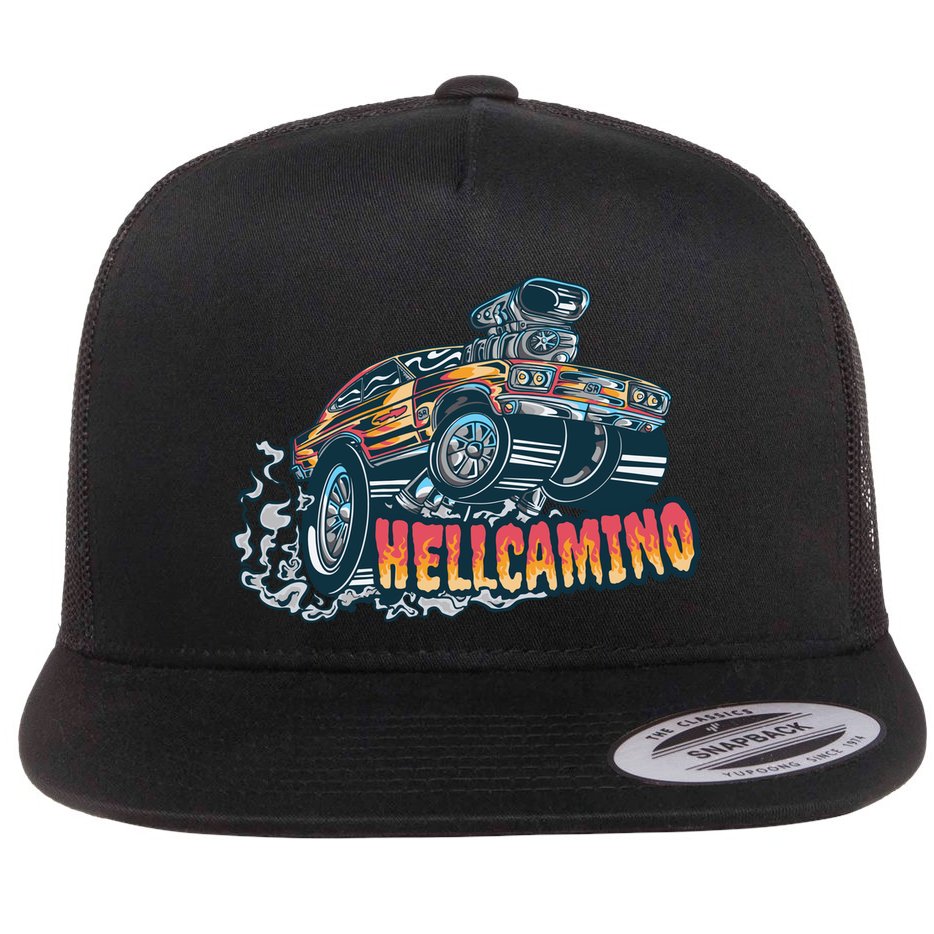 Hellcamino Car Flat Bill Trucker Hat