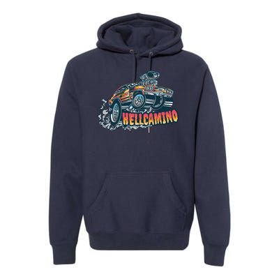 Hellcamino Car Premium Hoodie