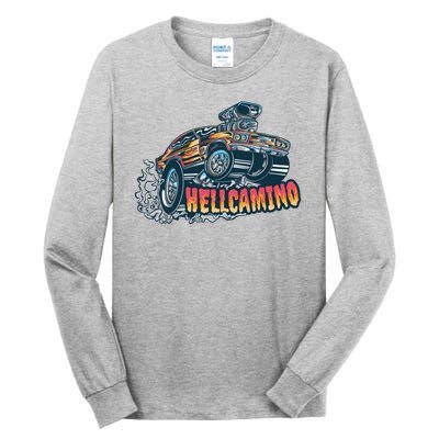 Hellcamino Car Tall Long Sleeve T-Shirt