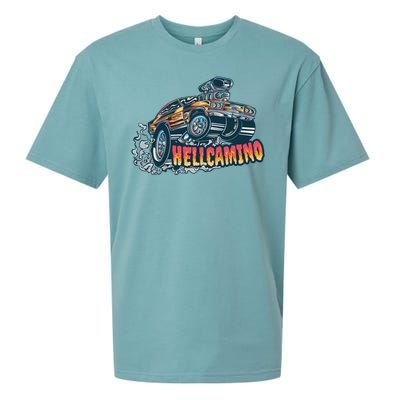 Hellcamino Car Sueded Cloud Jersey T-Shirt