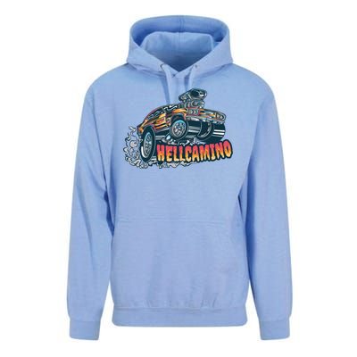 Hellcamino Car Unisex Surf Hoodie