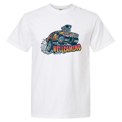 Hellcamino Car Garment-Dyed Heavyweight T-Shirt