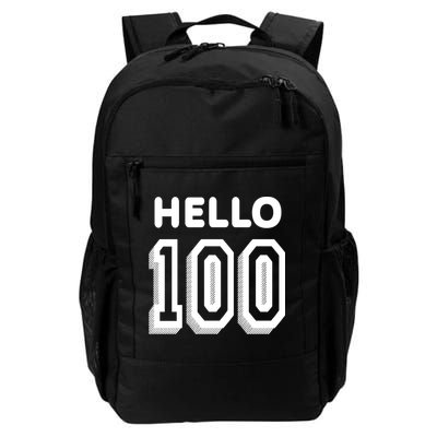 Hello 100 Funny 100th Birthday Backpack