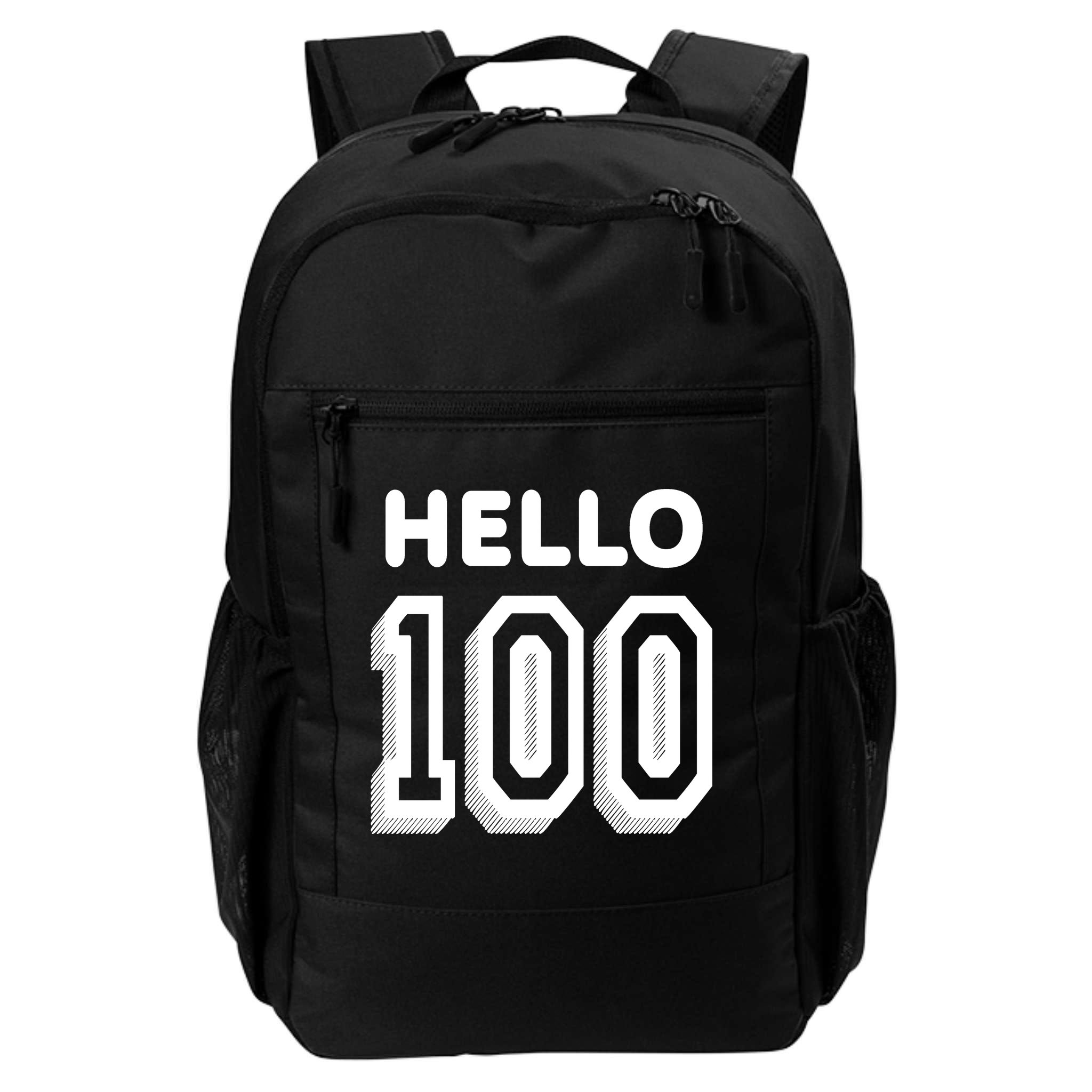 Hello 100 Funny 100th Birthday Backpack